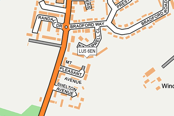 LU5 6EN map - OS OpenMap – Local (Ordnance Survey) LU5 6EN map - OS OpenMap – Local (Ordnance Survey)
