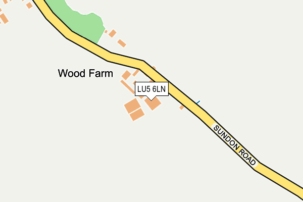 LU5 6LN map - OS OpenMap – Local (Ordnance Survey) LU5 6LN map - OS OpenMap – Local (Ordnance Survey)
