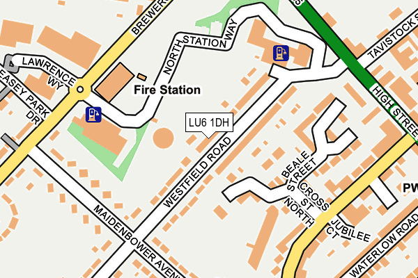LU6 1DH map - OS OpenMap – Local (Ordnance Survey) LU6 1DH map - OS OpenMap – Local (Ordnance Survey)