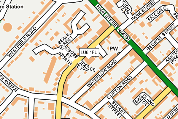 LU6 1FU map - OS OpenMap – Local (Ordnance Survey) LU6 1FU map - OS OpenMap – Local (Ordnance Survey)