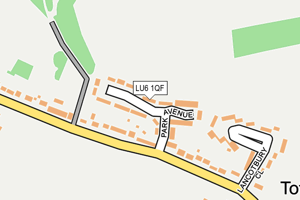 LU6 1QF map - OS OpenMap – Local (Ordnance Survey) LU6 1QF map - OS OpenMap – Local (Ordnance Survey)