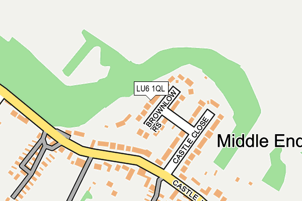 LU6 1QL map - OS OpenMap – Local (Ordnance Survey) LU6 1QL map - OS OpenMap – Local (Ordnance Survey)