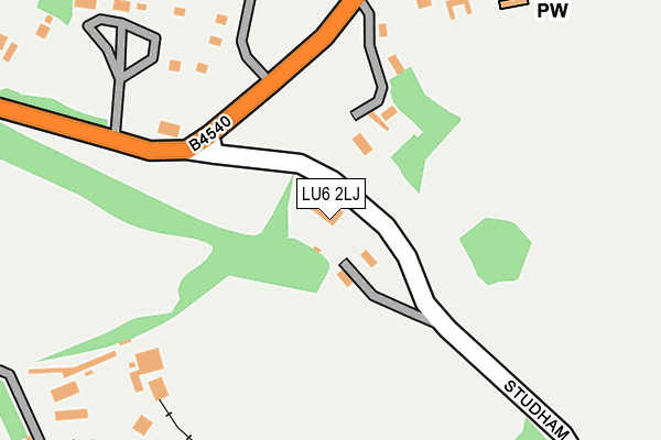LU6 2LJ map - OS OpenMap – Local (Ordnance Survey) LU6 2LJ map - OS OpenMap – Local (Ordnance Survey)