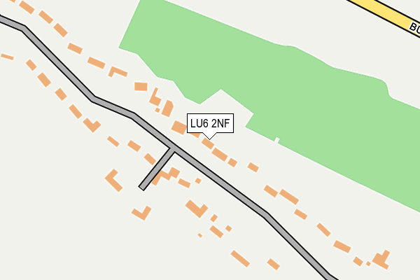 LU6 2NF map - OS OpenMap – Local (Ordnance Survey) LU6 2NF map - OS OpenMap – Local (Ordnance Survey)