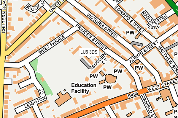 LU6 3DS map - OS OpenMap – Local (Ordnance Survey) LU6 3DS map - OS OpenMap – Local (Ordnance Survey)