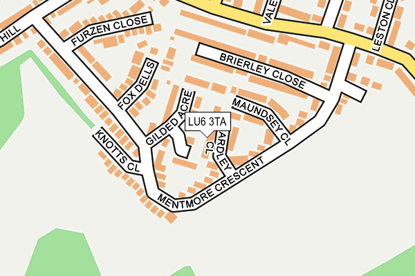LU6 3TA map - OS OpenMap – Local (Ordnance Survey) LU6 3TA map - OS OpenMap – Local (Ordnance Survey)