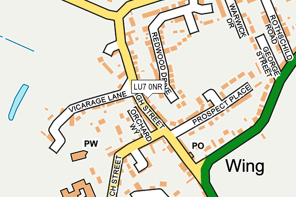 LU7 0NR map - OS OpenMap – Local (Ordnance Survey) LU7 0NR map - OS OpenMap – Local (Ordnance Survey)