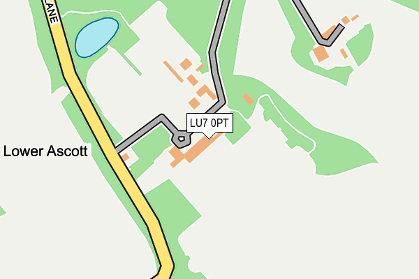 LU7 0PT map - OS OpenMap – Local (Ordnance Survey) LU7 0PT map - OS OpenMap – Local (Ordnance Survey)