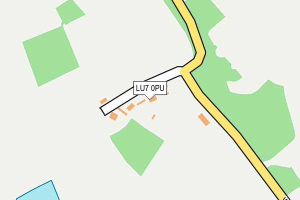 LU7 0PU map - OS OpenMap – Local (Ordnance Survey) LU7 0PU map - OS OpenMap – Local (Ordnance Survey)