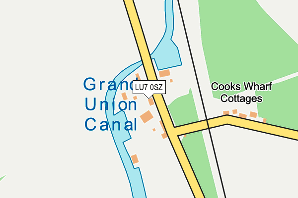 LU7 0SZ map - OS OpenMap – Local (Ordnance Survey) LU7 0SZ map - OS OpenMap – Local (Ordnance Survey)