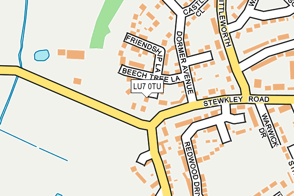 LU7 0TU map - OS OpenMap – Local (Ordnance Survey) LU7 0TU map - OS OpenMap – Local (Ordnance Survey)