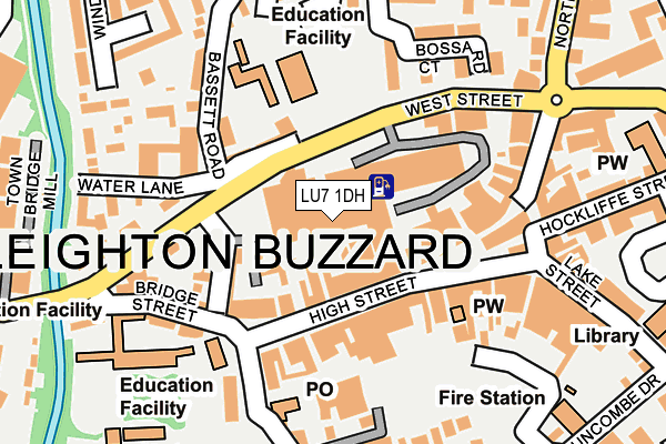 LU7 1DH map - OS OpenMap – Local (Ordnance Survey) LU7 1DH map - OS OpenMap – Local (Ordnance Survey)