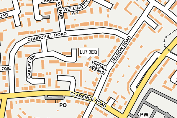 LU7 3EQ map - OS OpenMap – Local (Ordnance Survey) LU7 3EQ map - OS OpenMap – Local (Ordnance Survey)