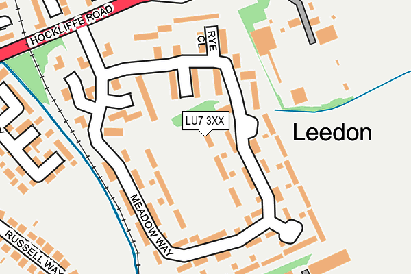 LU7 3XX map - OS OpenMap – Local (Ordnance Survey) LU7 3XX map - OS OpenMap – Local (Ordnance Survey)