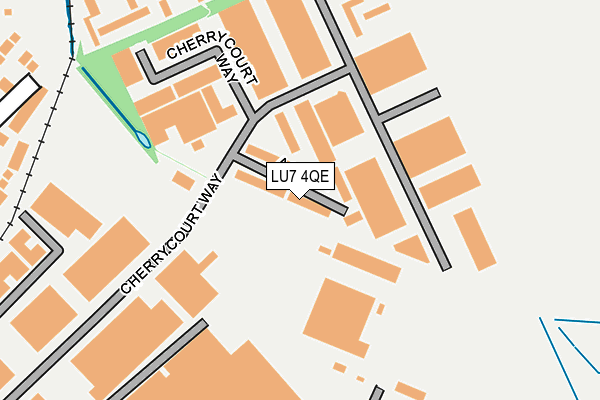 LU7 4QE map - OS OpenMap – Local (Ordnance Survey) LU7 4QE map - OS OpenMap – Local (Ordnance Survey)