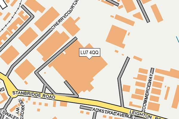 LU7 4QQ map - OS OpenMap – Local (Ordnance Survey) LU7 4QQ map - OS OpenMap – Local (Ordnance Survey)