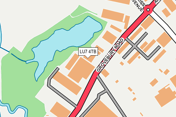 LU7 4TB map - OS OpenMap – Local (Ordnance Survey) LU7 4TB map - OS OpenMap – Local (Ordnance Survey)