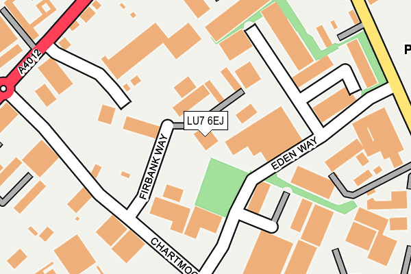 LU7 6EJ map - OS OpenMap – Local (Ordnance Survey) LU7 6EJ map - OS OpenMap – Local (Ordnance Survey)