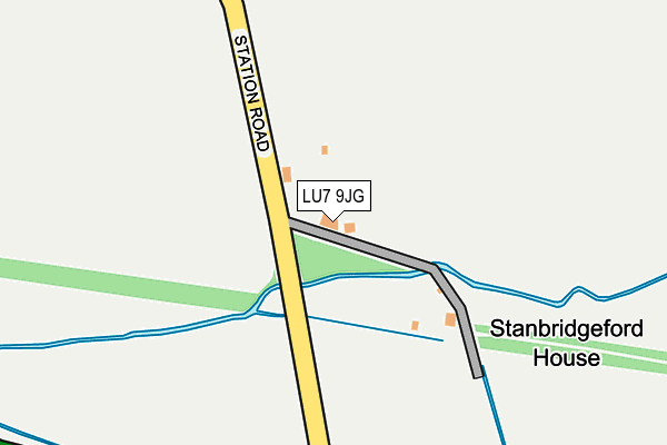 LU7 9JG map - OS OpenMap – Local (Ordnance Survey) LU7 9JG map - OS OpenMap – Local (Ordnance Survey)