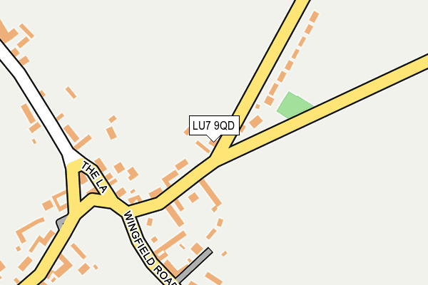 LU7 9QD map - OS OpenMap – Local (Ordnance Survey) LU7 9QD map - OS OpenMap – Local (Ordnance Survey)