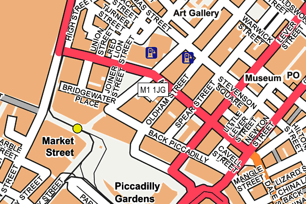 M1 1JG map - OS OpenMap – Local (Ordnance Survey) M1 1JG map - OS OpenMap – Local (Ordnance Survey)