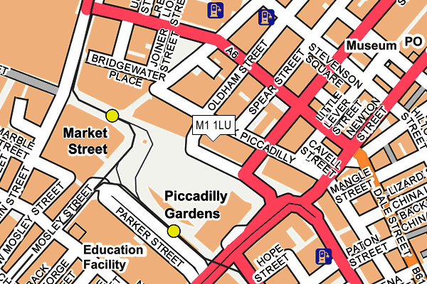 M1 1LU map - OS OpenMap – Local (Ordnance Survey) M1 1LU map - OS OpenMap – Local (Ordnance Survey)