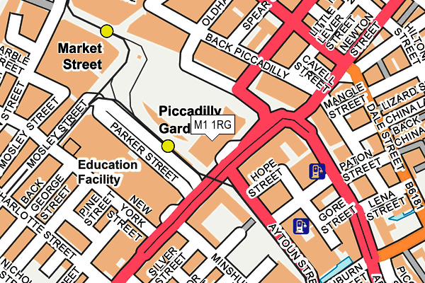 M1 1RG map - OS OpenMap – Local (Ordnance Survey) M1 1RG map - OS OpenMap – Local (Ordnance Survey)