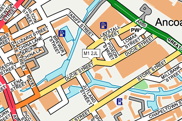 M1 2JL map - OS OpenMap – Local (Ordnance Survey) M1 2JL map - OS OpenMap – Local (Ordnance Survey)