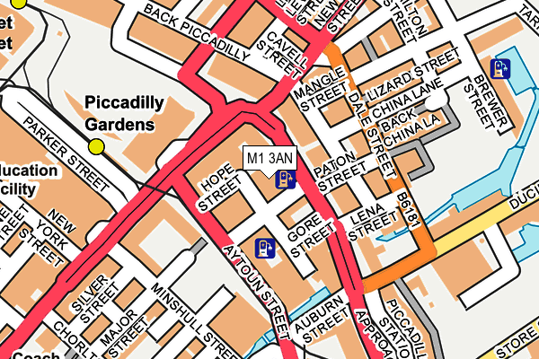 M1 3AN map - OS OpenMap – Local (Ordnance Survey) M1 3AN map - OS OpenMap – Local (Ordnance Survey)