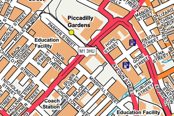 M1 3HU map - OS OpenMap – Local (Ordnance Survey) M1 3HU map - OS OpenMap – Local (Ordnance Survey)