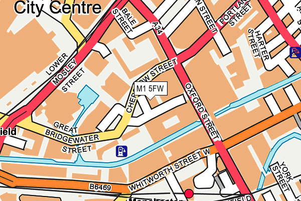 M1 5FW map - OS OpenMap – Local (Ordnance Survey) M1 5FW map - OS OpenMap – Local (Ordnance Survey)