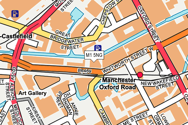M1 5NG map - OS OpenMap – Local (Ordnance Survey) M1 5NG map - OS OpenMap – Local (Ordnance Survey)