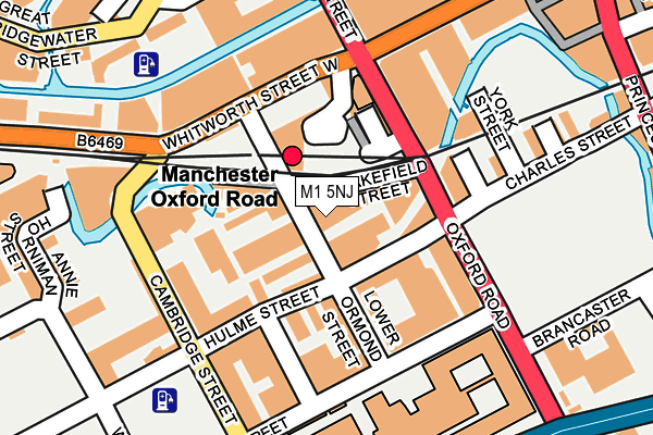 M1 5NJ map - OS OpenMap – Local (Ordnance Survey) M1 5NJ map - OS OpenMap – Local (Ordnance Survey)