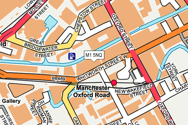 M1 5NQ map - OS OpenMap – Local (Ordnance Survey) M1 5NQ map - OS OpenMap – Local (Ordnance Survey)