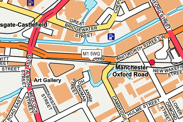 M1 5WQ map - OS OpenMap – Local (Ordnance Survey) M1 5WQ map - OS OpenMap – Local (Ordnance Survey)