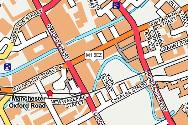 M1 6EZ map - OS OpenMap – Local (Ordnance Survey) M1 6EZ map - OS OpenMap – Local (Ordnance Survey)