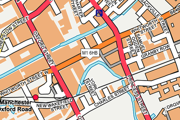 M1 6HB map - OS OpenMap – Local (Ordnance Survey) M1 6HB map - OS OpenMap – Local (Ordnance Survey)
