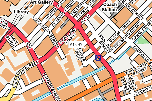 M1 6HY map - OS OpenMap – Local (Ordnance Survey) M1 6HY map - OS OpenMap – Local (Ordnance Survey)
