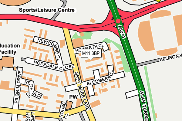 M11 3BP map - OS OpenMap – Local (Ordnance Survey) M11 3BP map - OS OpenMap – Local (Ordnance Survey)