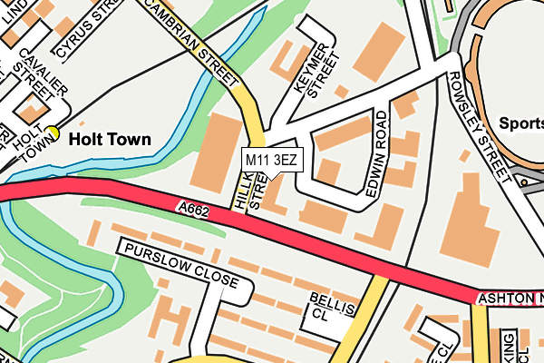 M11 3EZ map - OS OpenMap – Local (Ordnance Survey) M11 3EZ map - OS OpenMap – Local (Ordnance Survey)