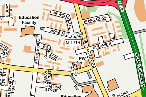 M11 3TH map - OS OpenMap – Local (Ordnance Survey) M11 3TH map - OS OpenMap – Local (Ordnance Survey)