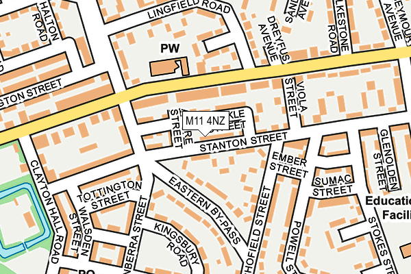 M11 4NZ map - OS OpenMap – Local (Ordnance Survey) M11 4NZ map - OS OpenMap – Local (Ordnance Survey)