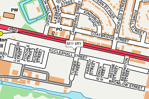 M11 4RY map - OS OpenMap – Local (Ordnance Survey) M11 4RY map - OS OpenMap – Local (Ordnance Survey)