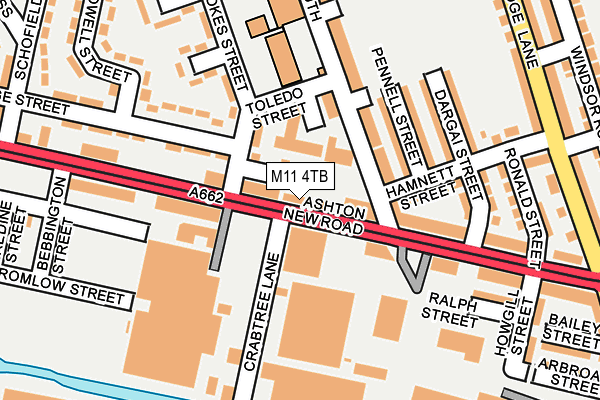 M11 4TB map - OS OpenMap – Local (Ordnance Survey) M11 4TB map - OS OpenMap – Local (Ordnance Survey)