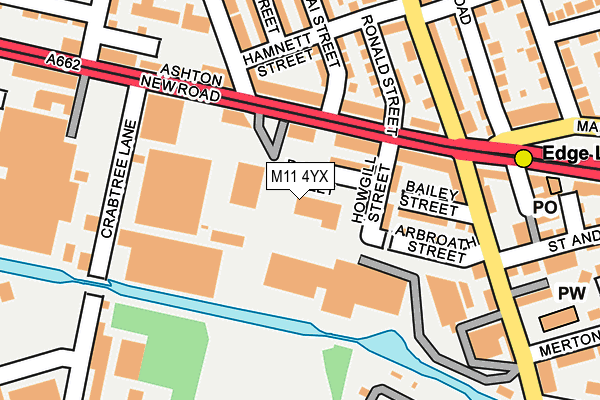 M11 4YX map - OS OpenMap – Local (Ordnance Survey) M11 4YX map - OS OpenMap – Local (Ordnance Survey)