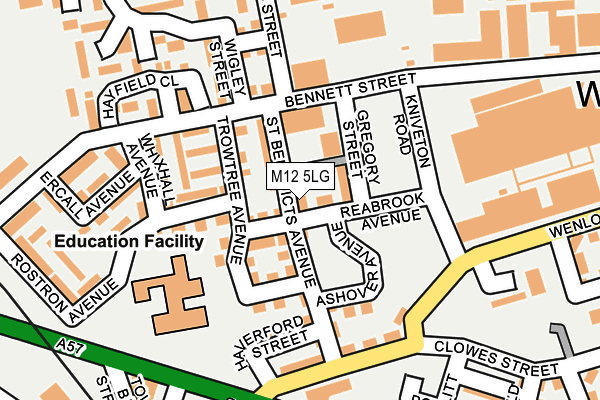 M12 5LG map - OS OpenMap – Local (Ordnance Survey) M12 5LG map - OS OpenMap – Local (Ordnance Survey)