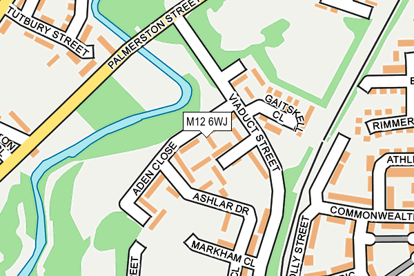 M12 6WJ map - OS OpenMap – Local (Ordnance Survey) M12 6WJ map - OS OpenMap – Local (Ordnance Survey)