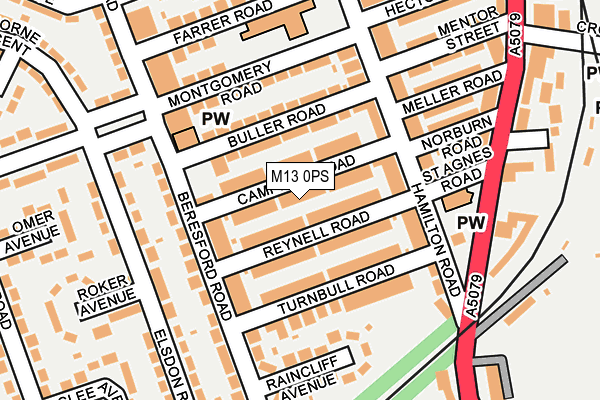M13 0PS map - OS OpenMap – Local (Ordnance Survey) M13 0PS map - OS OpenMap – Local (Ordnance Survey)