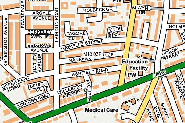 M13 0ZP map - OS OpenMap – Local (Ordnance Survey) M13 0ZP map - OS OpenMap – Local (Ordnance Survey)