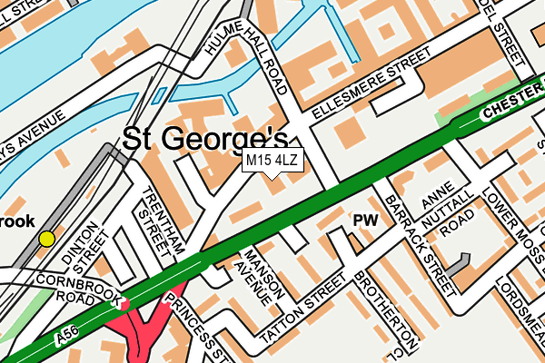 M15 4LZ map - OS OpenMap – Local (Ordnance Survey) M15 4LZ map - OS OpenMap – Local (Ordnance Survey)